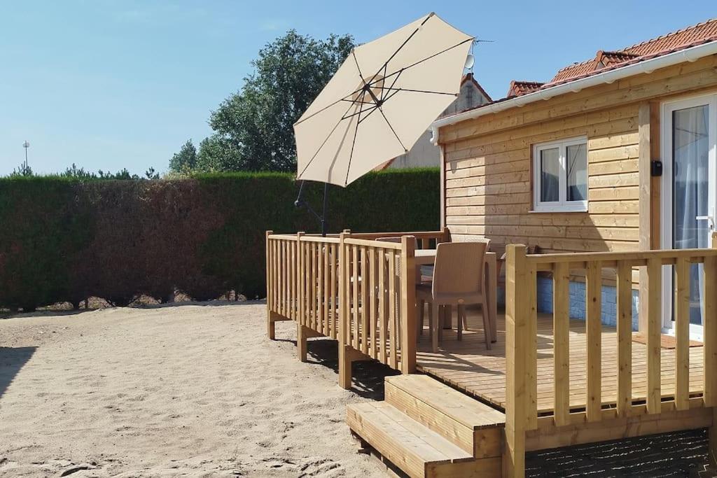 Berck-Plage - 2 Hebergements Insolites Tiny House De 2 A 8 Personnes Buitenkant foto